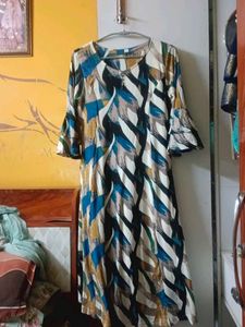 Stylish Printed one piece dress