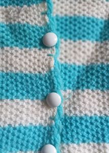 Striped Knit Sweater Vest