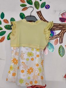Cute Floral Dress with Bolero(new never used)
