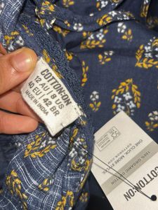 Navy Floral Cami Top