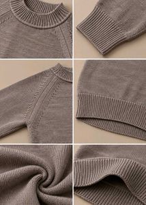 MOCHA BROWN HIGH NECK LONG SLEEVE NITTED BODYCON