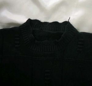 Classic Black Knit Sweater
