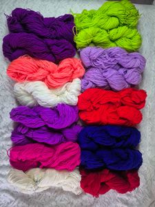 4ply acrylic yarns