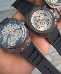 Premium Silicone Strap Watch (Pack of 3)💫✨
