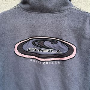 Vintage O’Neill half‑zip fleece pullover surf