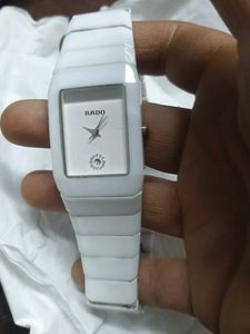 Elegant White Rado Ceramic Watch