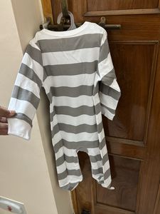 Babyhug Striped Nightsuit