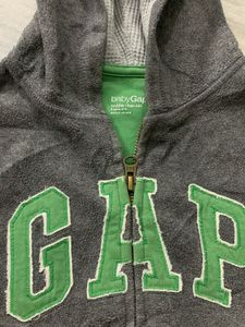 GAP Grey Zip-Up Hoodie