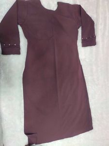three piece straight kurta set