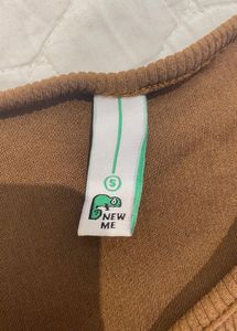 Newme Perfect brown tank top
