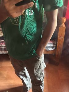 Olive Green Cargo Pants