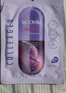 MOOYAM K-beauty Collagen Real Capsule Sheet Mask