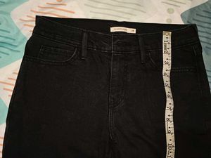 Levi's 710 Super Skinny Black Jeans