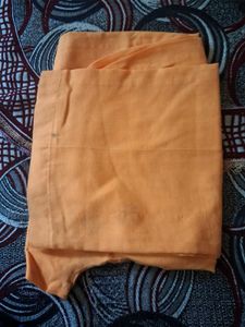 Embellished Orange Kurta