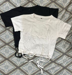 Set of 2 Basic Crop Tops