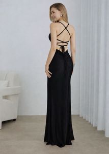 Elegant Black Maxi Dress