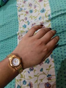 Elegant Gold-Tone Watch
