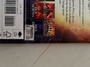 Rick Riordan Heroes of Olympus Book Set