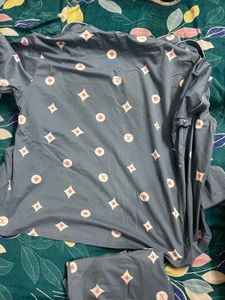 Cute Patterned Pajama Set