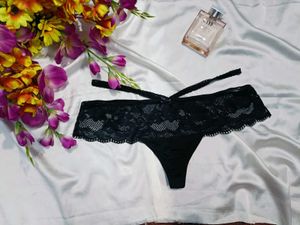🇳🇿💫🎀Lace Trim Thong Panty