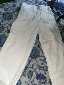 White Wide Leg Jeans