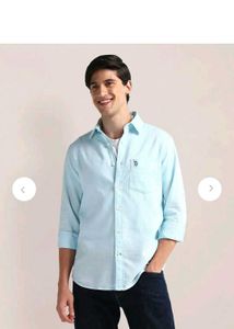 Stylish Light Blue Polo Shirt