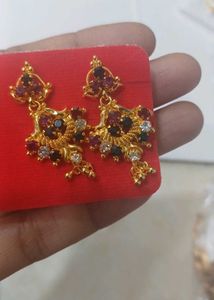 micro Gold Plated  screw back earrings