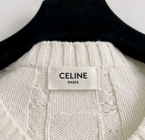 Celine Logo Cardigan