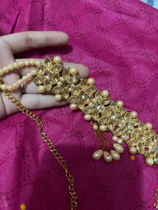 Exquisite Kundan &amp; Pearl Kamarbandh