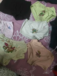 Bundle of Baby Girl Panties for 4-6 years
