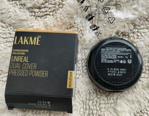🪞✨Lakme Unreal Dual Cover Pressed Powder