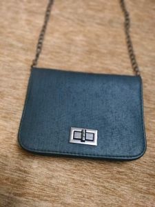 Chic Dark Teal Clutch Bag