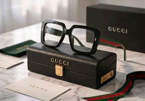 Gucci Black Square Eyeglasses