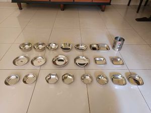 Unused 21 Pieces Steel Utensils