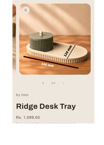 Modern Oval Tray with Lid Container