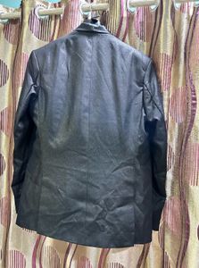 Men's Black Blazer with Tie