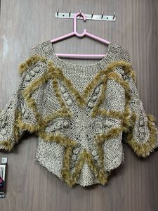 New designer furr casual comfy woollen top