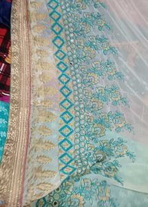 Beautifully Embroidered Saree