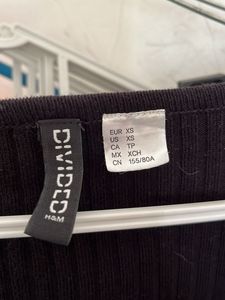 Black Ribbed Cropped Cardigan