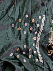 Green Heavy Saree