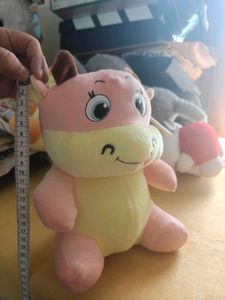 Cute Plush Toy Set - Cow &amp; Elephant
