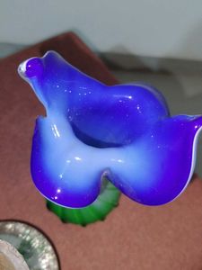 Set of 3 Artistic Glass Vases