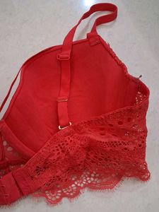 36C Stunning Red Lace Bra