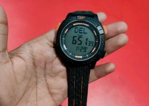 SONATA SF World Time Digital Dial Watch Working