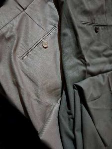 Pack Of 2 Classic Grey Trousers