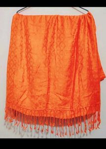 Orange 🟠Winter Shawl Type Dupatta