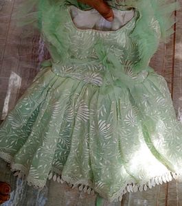 Elegant Mint Green Baby Dress