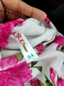 Multi Floral Printed Dress (Girl's)
