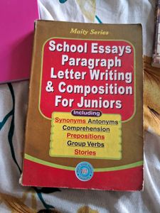 Notebooks, paperweight &amp; English Study Books