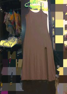 Mulan Midi Dress with Slit🪸🍂🤎